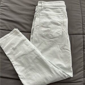 Loft white jeans.  Size 16 regular fit.